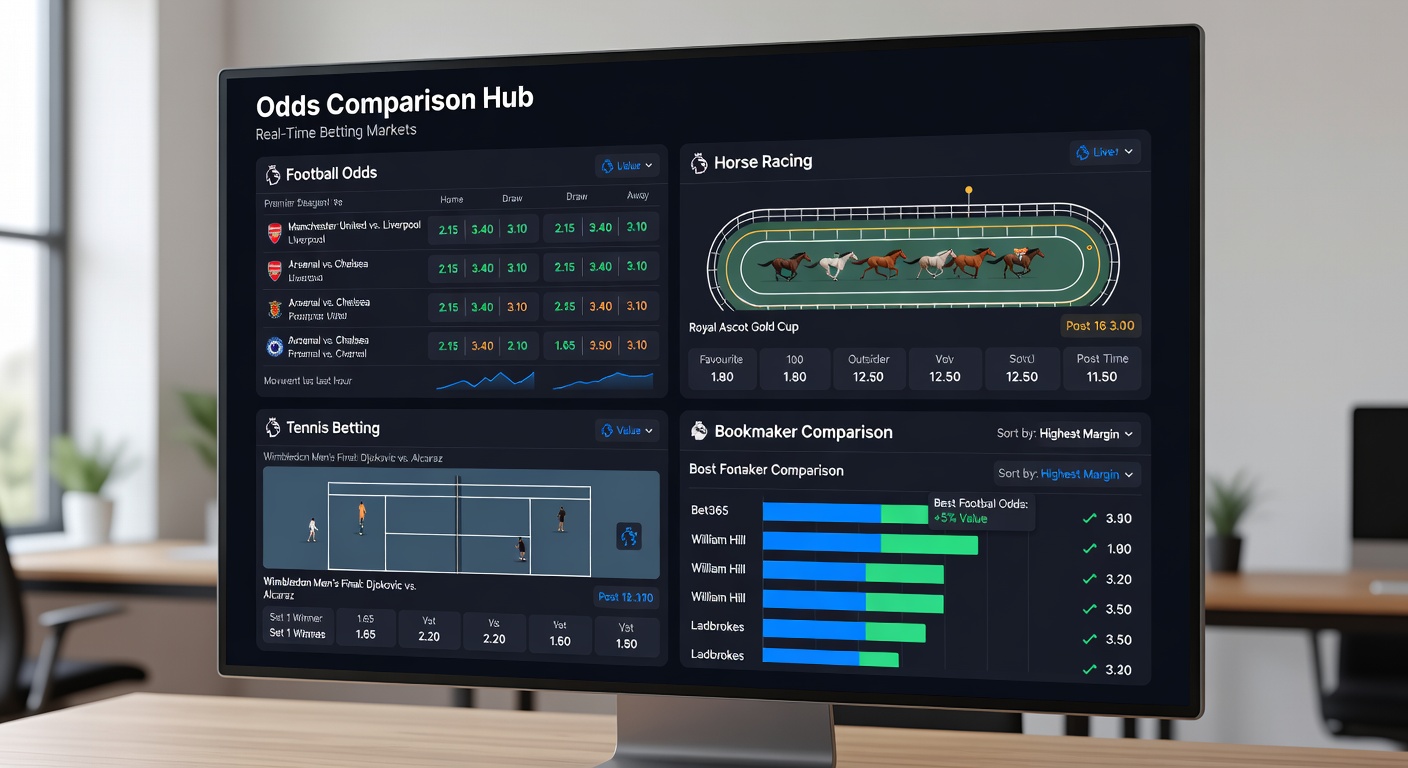 Close-up of a bookmaker app displaying live odds for a Chester horse race alongside French Open tennis scores and Premier League goal alerts
