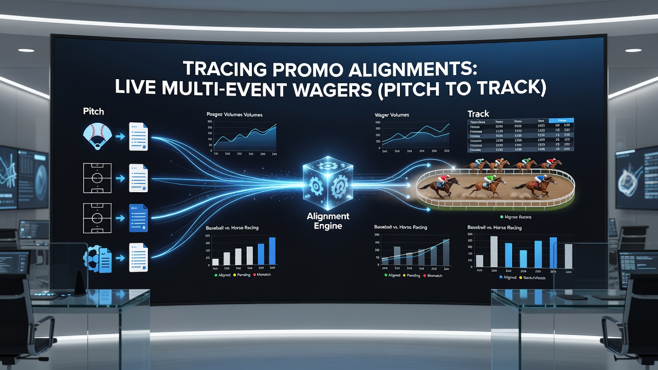 Live betting interface displaying synchronized accumulator tracking between football and horse racing events
